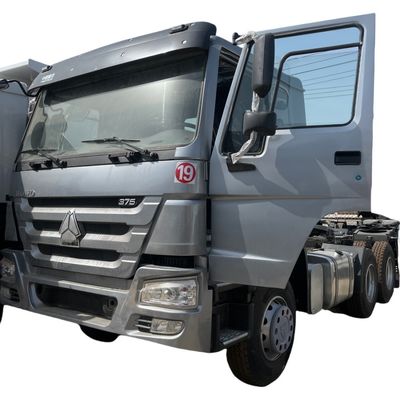Buy Forward Shift Number 12 Used Sinotruck Howo Tractor Truck 375HP Euro 4 Euro 3 Euro 2 online manufacture