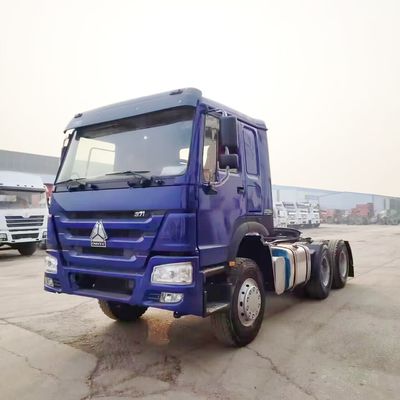Buy Affordable Used HOWO 6X4 375HP Tractor Truck Head with Comfortable Cabin in Africa online manufacture