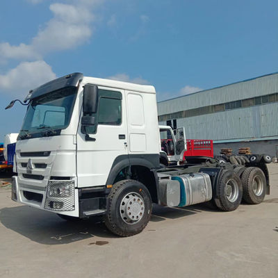 Buy Used Sinotruk Howo 6X4 Tractor Truck With 10 Tires And 300-400L Fuel Tank Capacity online manufacture