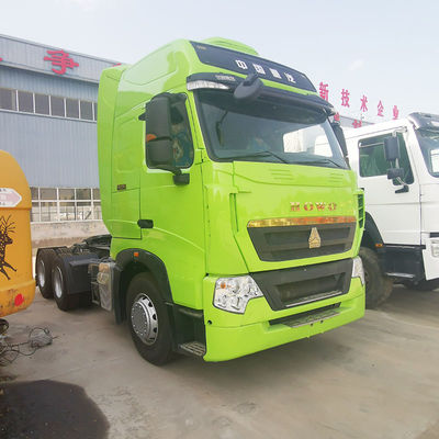 Buy HOWO T7H 6X4 10 Wheeler Trailer Truck Tractor Head Used with Normal Cruise Control online manufacture