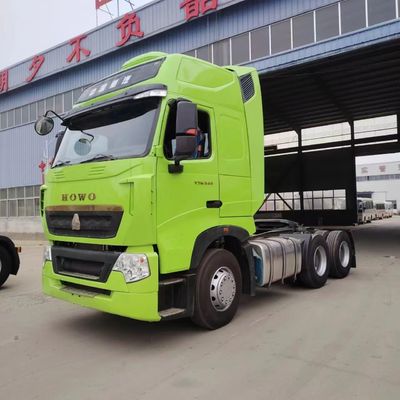 Buy Used HOWO Sinotruk Tractor Truck T7H 540HP 6X4 with Multimedia System Manual Window online manufacture