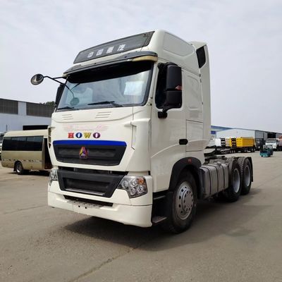 Buy Second Hand HOWO T7H 6X4 EURO 5 Tractor Truck Head Sinotruck Tractor Units 540hp online manufacture