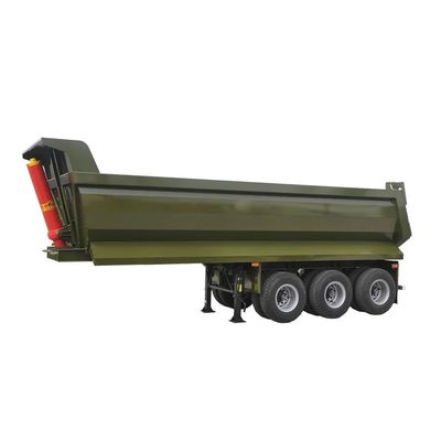 Buy 3 Axle 40 Tons Hardox Grain Camions Rear Dump Trailer Customized with BPW/ FUWA/ LUCKIN Axle online manufacture