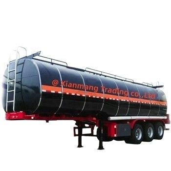 Buy 2/3 Axle 30000L Tanker Semi Trailer Carbon Steel/Stainless Steel/Aluminum Alloy For Oil/Fuel/Diesel/Gasoline/Crude/Water/Milk  Customized online manufacture
