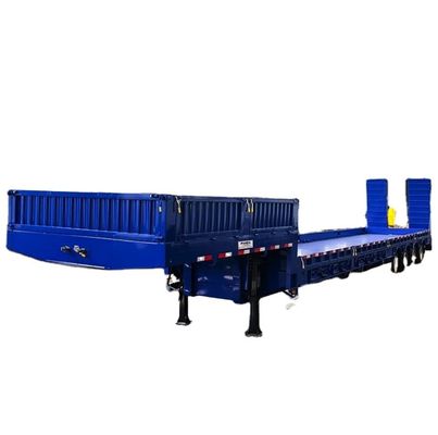 Buy XM Group 4 Axle 50 60 Ton Gooseneck Lowbed Semi Trailer Lowboy Truck Trailer For Tanzania And Kenya online manufacture