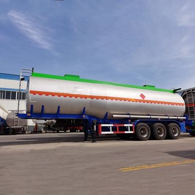 Buy 45000L Mechanical Suspension Semi-Trailer with 3-Axle Original Axle and 12R20 Tires for Crude Oil Transport online manufacture