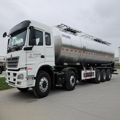 Buy Original Shacman Tractor Truck with 400L Aluminum Oil Tanker and 25 Ton Gross Vehicle Weight online manufacture