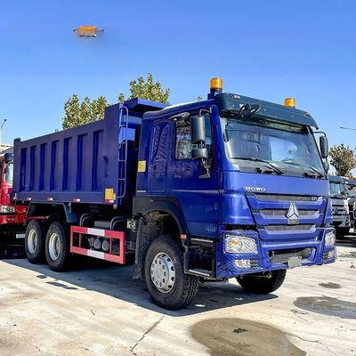Good price 6x4 371hp 10 Wheeler Sinotruk Dump Truck , Second Hand Howo Dumper Truck online