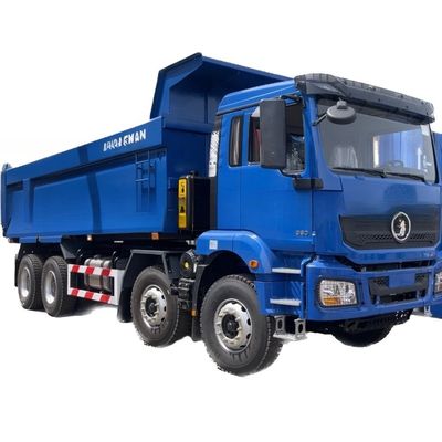 Good price 8x4 Left Hand Driving SHACMAN H3000 50 Ton 12 Wheeler Tipper Truck 380HP Dumper online