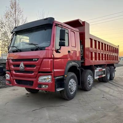 Good price Automatic 8x4 371hp Sinotruk Howo Mine Sand Dump Tipper Truck 40 Ton 60 Ton In Africa online