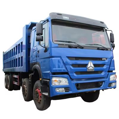 Good price 2012 Diesel Used SINO TRUCK hovo 371 375HP 8x4 6x4 Tipper Truck with Euro 2 Engine online