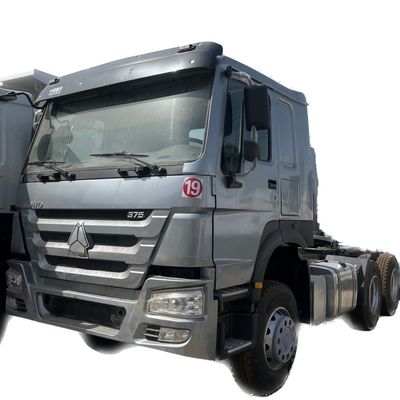 Good price Video Technical Support Diesel Used Sinotruck Howo Tractor Truck 375HP Tow Tractor Towing online