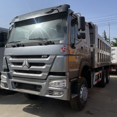 Good price ABS Dump Truck 375 Used Euro 3 Sinotruk Howo 5600x2350x1500 Cargo Tank Dimension online