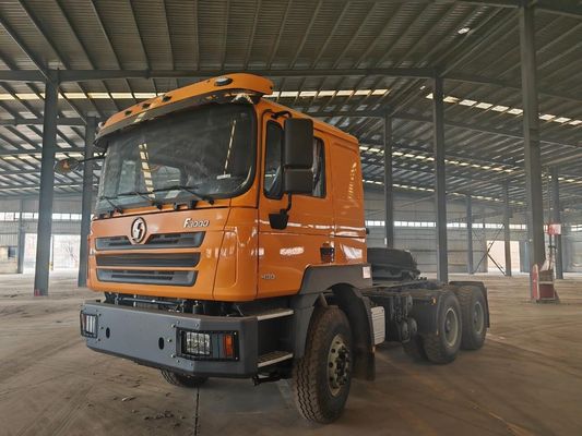 Good price Left Hand Driving 10 Tires Shacman Tractor Truck With 400L Aluminum Tanker online