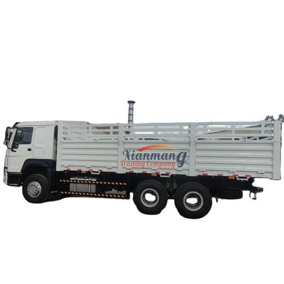 Good price 371hp Diesel Howo Cargo Truck , Sinotruk 6*4 10 Wheelers Used Cargo Truck online
