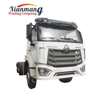 Good price Second Hand 6*4 10 Wheeler 400HP Howo NX Horse Tractor Trucks With Manual Window WEICHAI Engine online