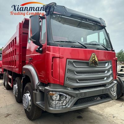 Good price SINOTRUK HOWO 8*4 Dump Truck 400 Horsepower With 31-40 Ton Loading Capacity online
