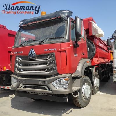 Good price HOWO NX 380HP 8x4 12 Wheel Dump Truck Heavy Duty Tipper Truck With Rear Camera Multimedia System online