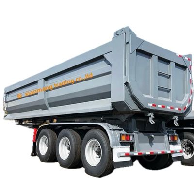 Good price 3-6 Axles Rear Dump Semi Trailer Heavy Duty Hydraulic Dump Trailer For Sale In Tanzania online