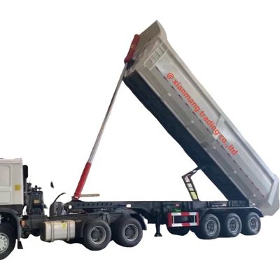 Good price 3 Axle Tipper Semi Trailer 60 Ton Dump Trailer Truck In Africa With Durable Design online
