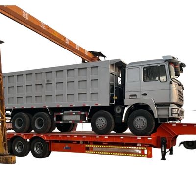 Good price Tri Axle 80ton Lowboy Semi Trailer Detachable Gooseneck Lowbed Trailer For Tanzania online