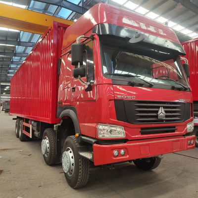 Good price 8X4 LHD 371-Horsepower HOWO Cargo Truck with Customizable Steering and Horsepower Configuration Tire 12.00R20 Engine WEICHAI online