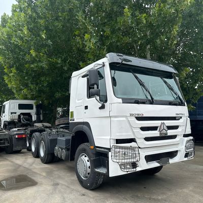 Good price SINOTRUK HOWO SEMI TRAILER TRACTOR TRUCK HEAD WITH AIR CONDITIONER 60-70 TONS 371HP 380HP 400HP 420HP WEICHAI AND SINOTRUCK ENGINE online