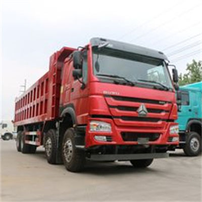 Good price Customizable Right Rudder 8x4 Sinotruck Howo Dump Truck With 380 HP and 8.2 Meters Cargo Box Length Zz3317n4667e1 online