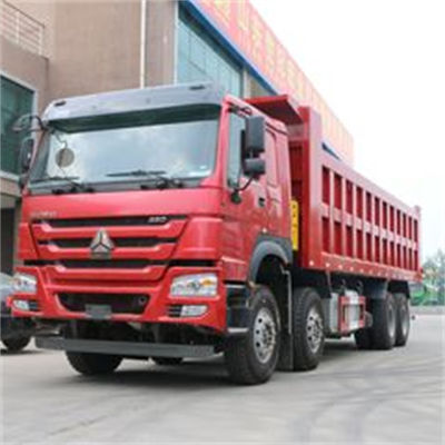 Good price Customizable Right Rudder Howo 8x4 Dump Truck Engine Model Wd615.47 with Hw19710 Transmission and Euro II Emission Standard online