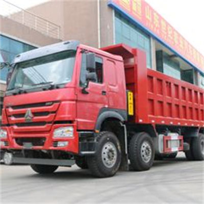 Good price Howo 8x4 300L Tank Dump Truck with 380HP Horsepower and Euro II Emission Standard Engine Model Wd615.47 online