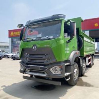 Good price Used Sinotruk HOWO NX 8x4 Dump Truck 50 Ton with Tarpaulin and 400L Fuel Tank online