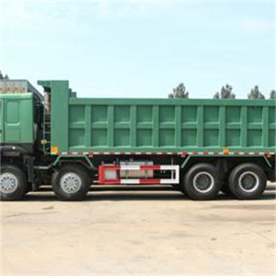 Good price SINOTRUK HOWO USED 375HP 8X4 LHD AND RHD 300L DUMP TRUCK CARGO BOX LENGTH IS 7600*2300*1500MM online
