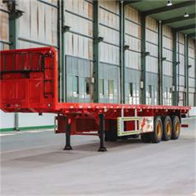 Good price 40ft Original Axle Customized Fuwa Axle Bpw Axle 3-Axis Steel Plate Container Semi-Trailer Plate Length 12500*2500*1600mm online
