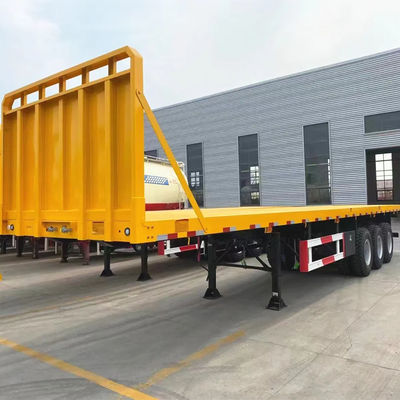 Good price 20/40/45 Feet 3 Bearing High Capacity Container Plate Semi-Trailer for Max Payload 30ton online