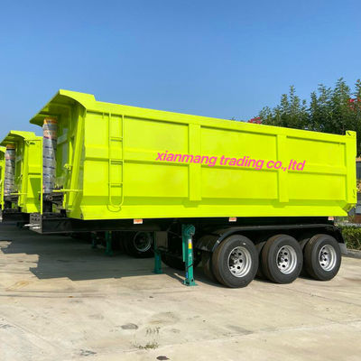 Good price 24m3 3-Axis Dump Semi-Trailer U-Shaped Bucket Standard (Size 9400mm×2400mm×3300mm) online