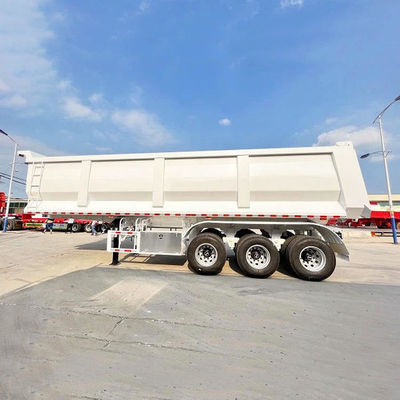 Good price 24m3 3-Axis Dump Semi-Trailer U-Shaped Bucket Standard (Size 9400mm×2400mm×3300mm) online
