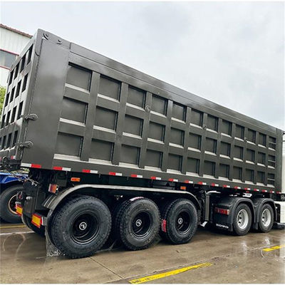 Good price Standard 3-Axis Semi-Trailer with 24 m3 Volume and 60ton Load Capacity online