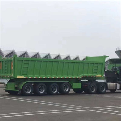 Good price 3/4Axle 12R20 Tire Side Wall Thickness 6 Mm Bottom Plate Thickness 8 Mm 24 M3 Dump Semi Trailer online