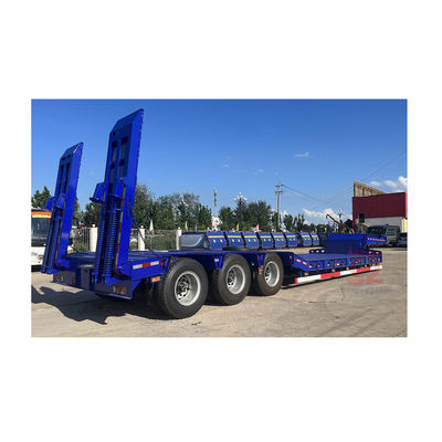 Good price New 3-Axis Enhanced Mechanical Ladder JOST Brand Landing Gear Low Bed Semi-Trailer, Good Quality online