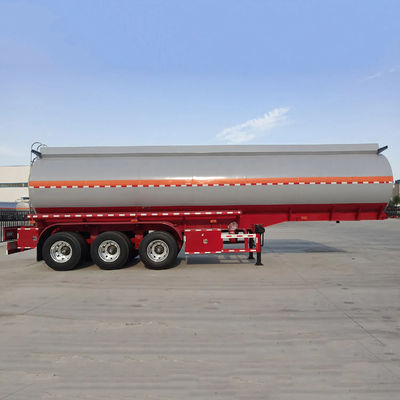 Good price 3-Axle 12r20/12r22.5 Tire 45000l 50000l Original Axle Stainless Steel Tank Truck Oil Tank Trailer Factory Sales online