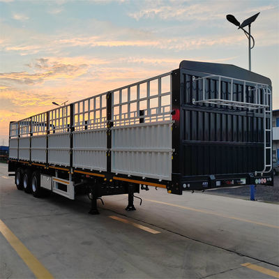 Good price 3/4 Axle 12/16 Tires Original Axle Fence Truck Trailer (Dimensions (L * W * H) : 12400x2500x3650mm) online